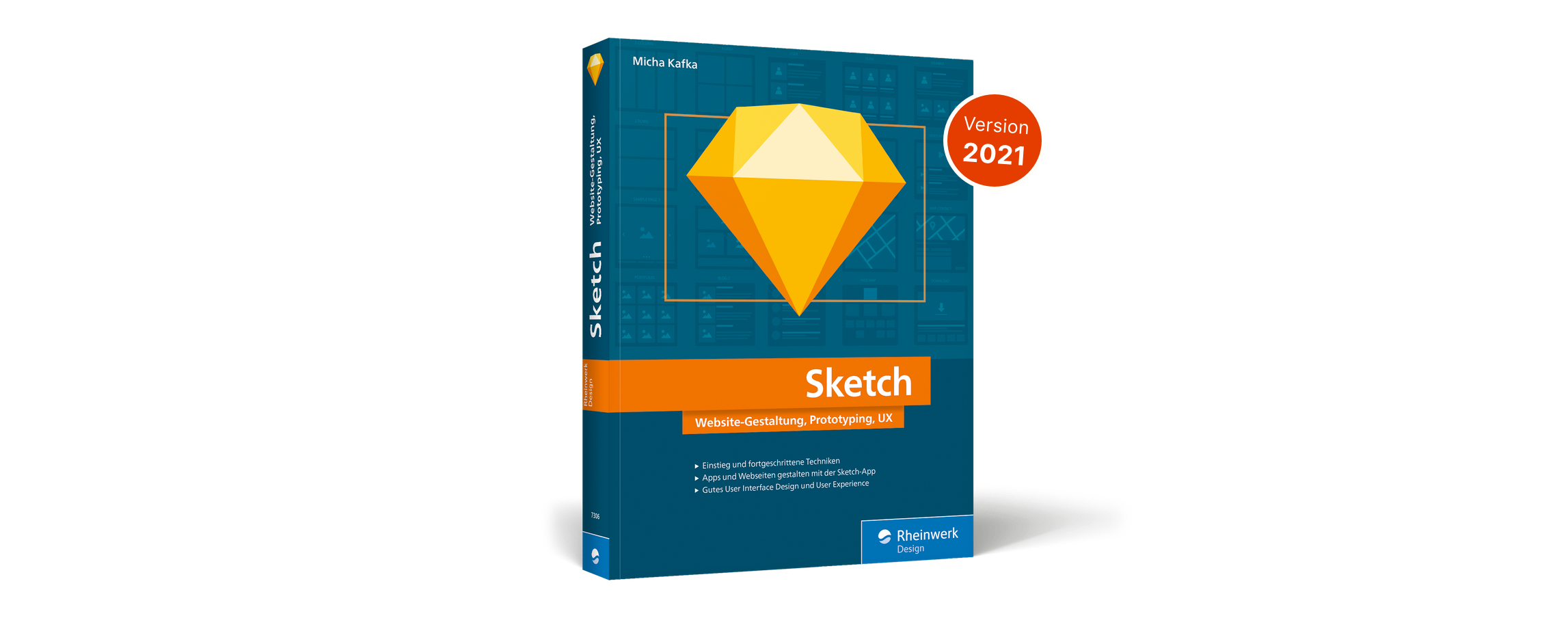 Webdesign, Prototyping und Design Systems mit Sketch auf mehr als 350 Seiten für Anfänger und Fortgeschrittene im Sketch Buch